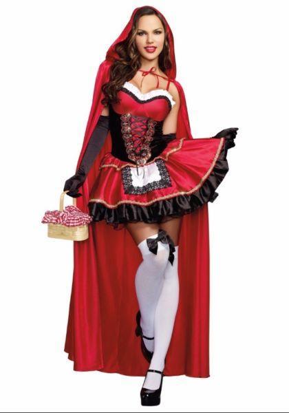 Ladies little red riding hood costume half price