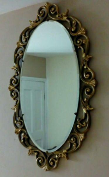 vintage Regency wall mirror