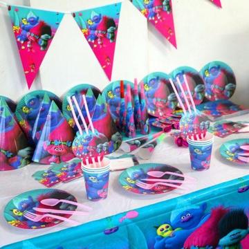 Trolls Personalized Party Supplies with Ann