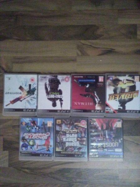 7 ps3 games 50 euro