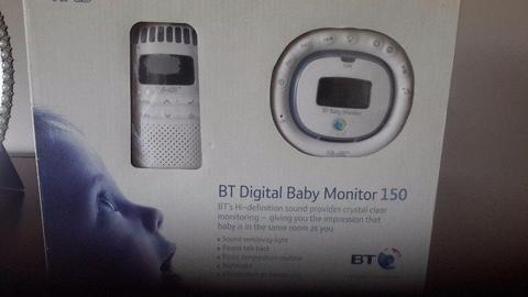 BT Digital Baby Monitor Brand New In Box Unwanted Gift