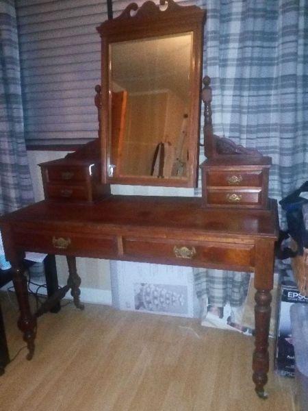 Dressing Table with Mirror For Sale