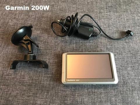 Garmin 200W with new 2018  & UK map / safety cameras