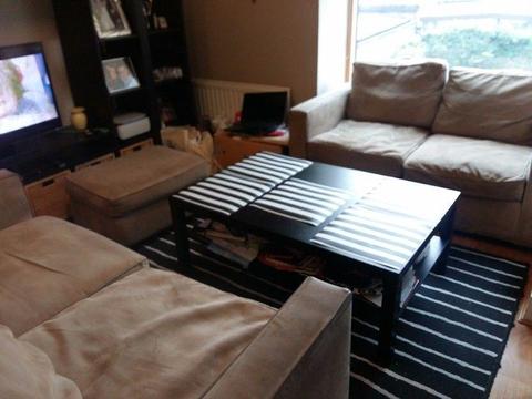 2 sofas set