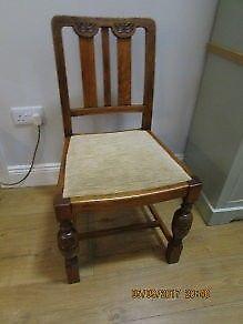 Solid Oak chair for sale