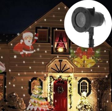 12 Slides Christmas Laser Projetor Light