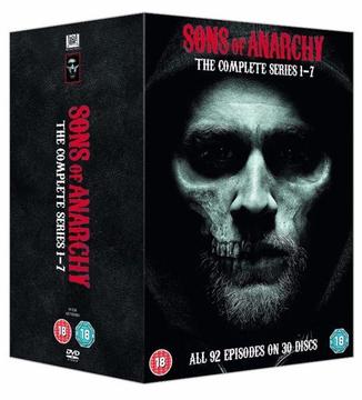 Sons Of Anarchy - The Complete Series 1-7 (30 Disc Boxset) (Brand New & Sealed) (DVD)