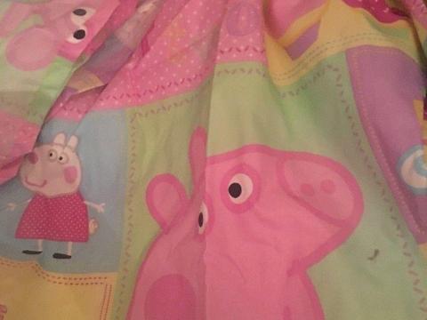 Peppa pig curtains