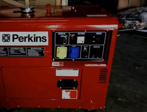 Perkins diesel generator 18.5 kva