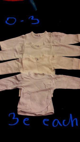 Baby clothes 0-3