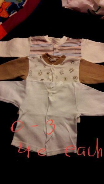 Baby clothes 0-3