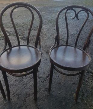 Bentwood Chairs and table bases