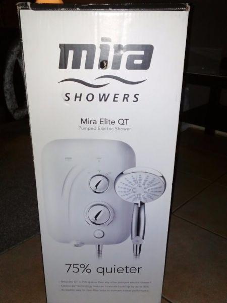 Brand new electric shower