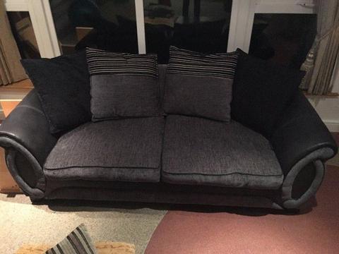 3 Seater sofa bed and Swivel chair