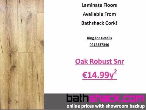 Laminate Flooring @ Bathshack-Oak Robust Snr