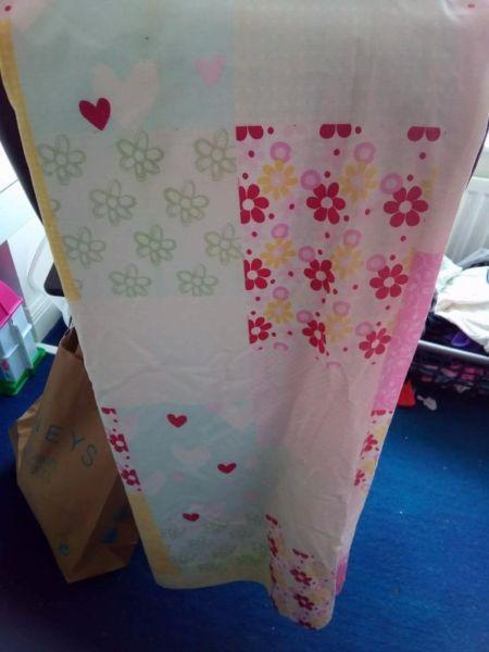 Girls room curtains