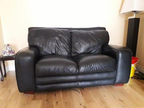 Leather suite - 2 seater & 3 seater