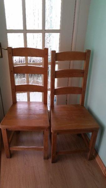 Two chairs