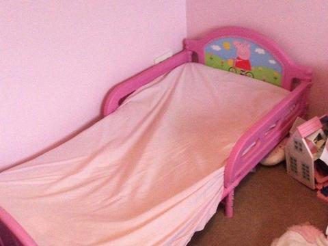 Peppa pig toddler bed