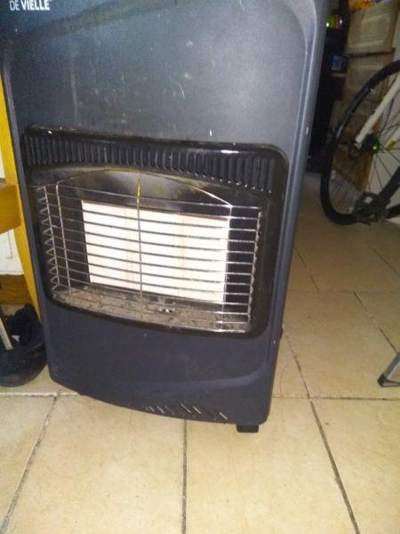 Gas heater with cylinder for sale