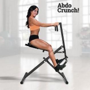 ABDO CRUNCH TOTAL FITNESS EXERCISER NO PACKAGING