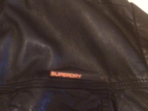 short leather Superdry