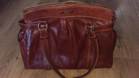 Leather handbag Nino DeRicci