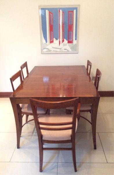 Dining table in Spanish Cherrywood - Roche Bobois