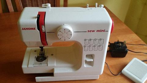 Janome Sewing Machine sew mini