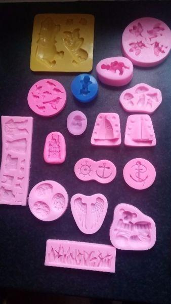 Silicone Moulds, Cake Moulds Bulk Lot