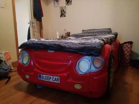 Race car bed