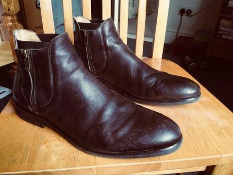 Hudson Mitchell Boots, Brown, UK Size 9 (EU Size 43)