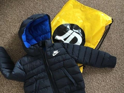 Brand new JD sports Nike Jacket 2-3 Years old