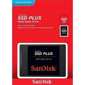 SanDisk SSD PLUS 240 GB up to 530 MB/s Sata III 2.5 inch Internal SSD