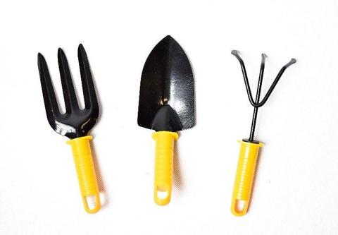 Mini Plant Garden Tools 3pcs Sets Shovel Rake Spade Gardening Tool