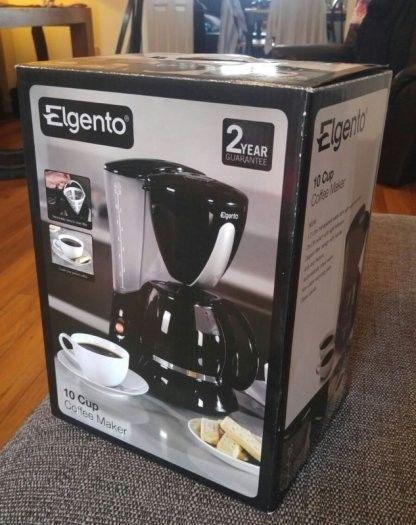 Elgento 10 Cup Coffee Machine - New, Unopened