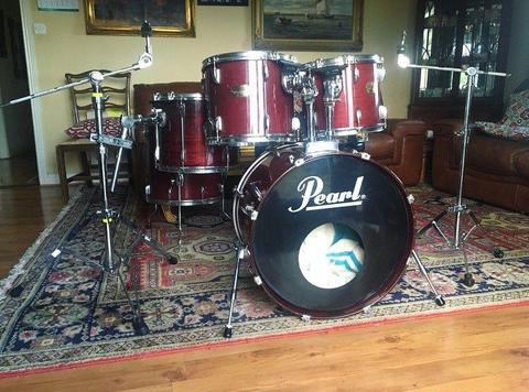 6 Piece Pearl Export Series Drum Kit
