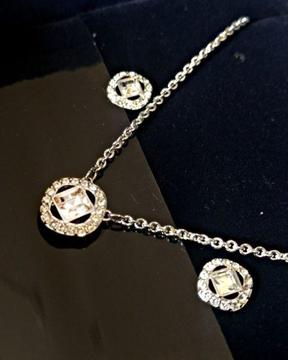 Swarovski Crystal Necklace & Earrings Set