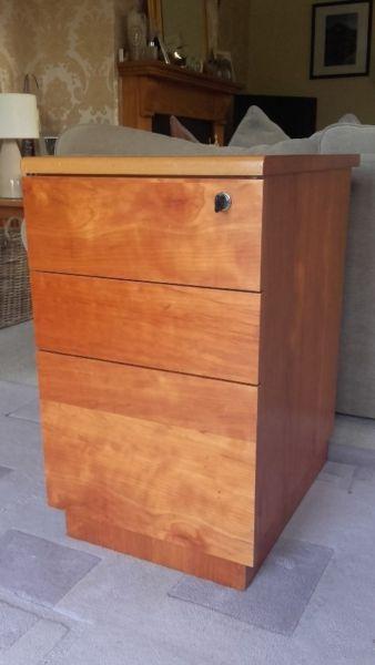 Wood Filing Cabinet