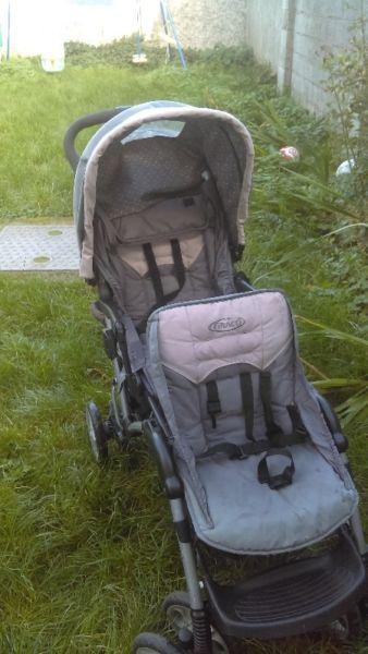 Double pram for sale