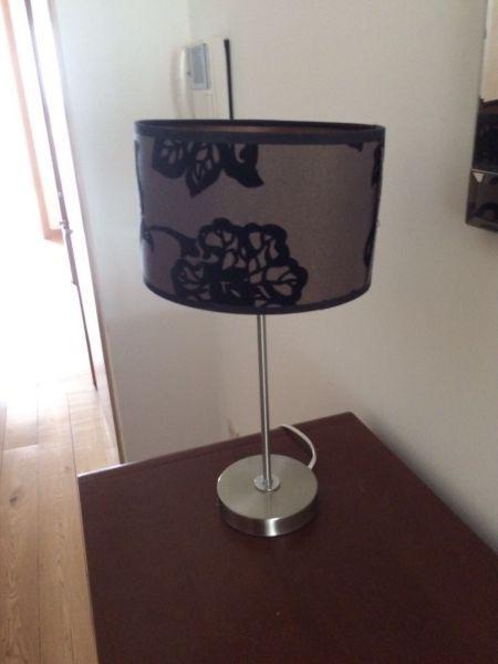 2 Stylish bedside lamps for sale