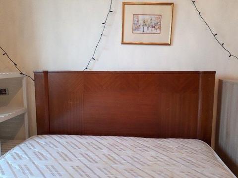 Free Double bed & mattress