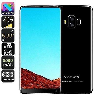 VKWorld S8 Android Phone - Android 7.0, Octa-Core CPU, 4GB RAM