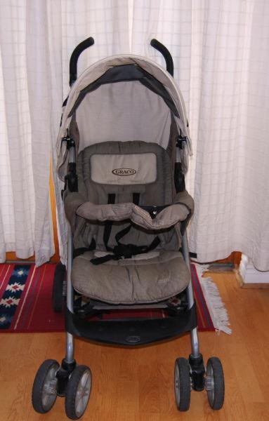 Graco Pram (buggy) for sale with lascal buggy board and safety metal gate