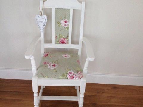 Shabby chic occasional chair