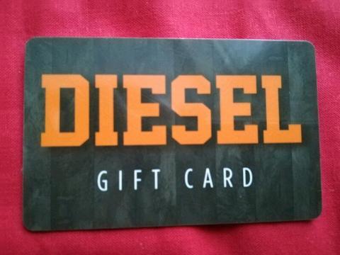 Diesel store €50 gift card