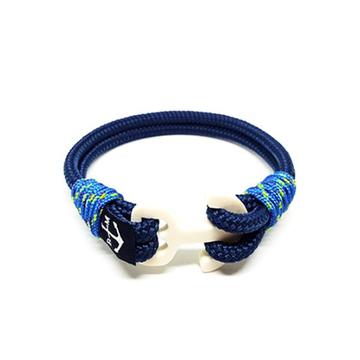 Blue Nautical Bracelet by Bran Marion