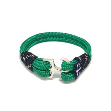 Bran Marion Irish Green Nautical Bracelet