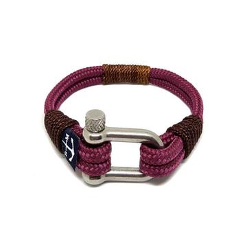 Bran Marion Yachting Brown and Burgundy Nautical Bracelet