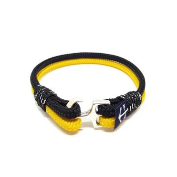Bran Marion Yachting Yellow and Black Nautical Bracelet